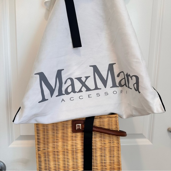 NWOT Max Mara Shoulder Bag with Leather Strap. Sz: OS Spring/Summer/Vacations - Picture 17 of 17